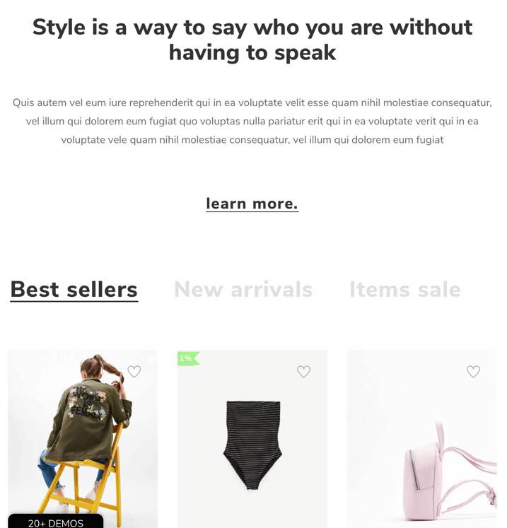 April Shopify Best Tab