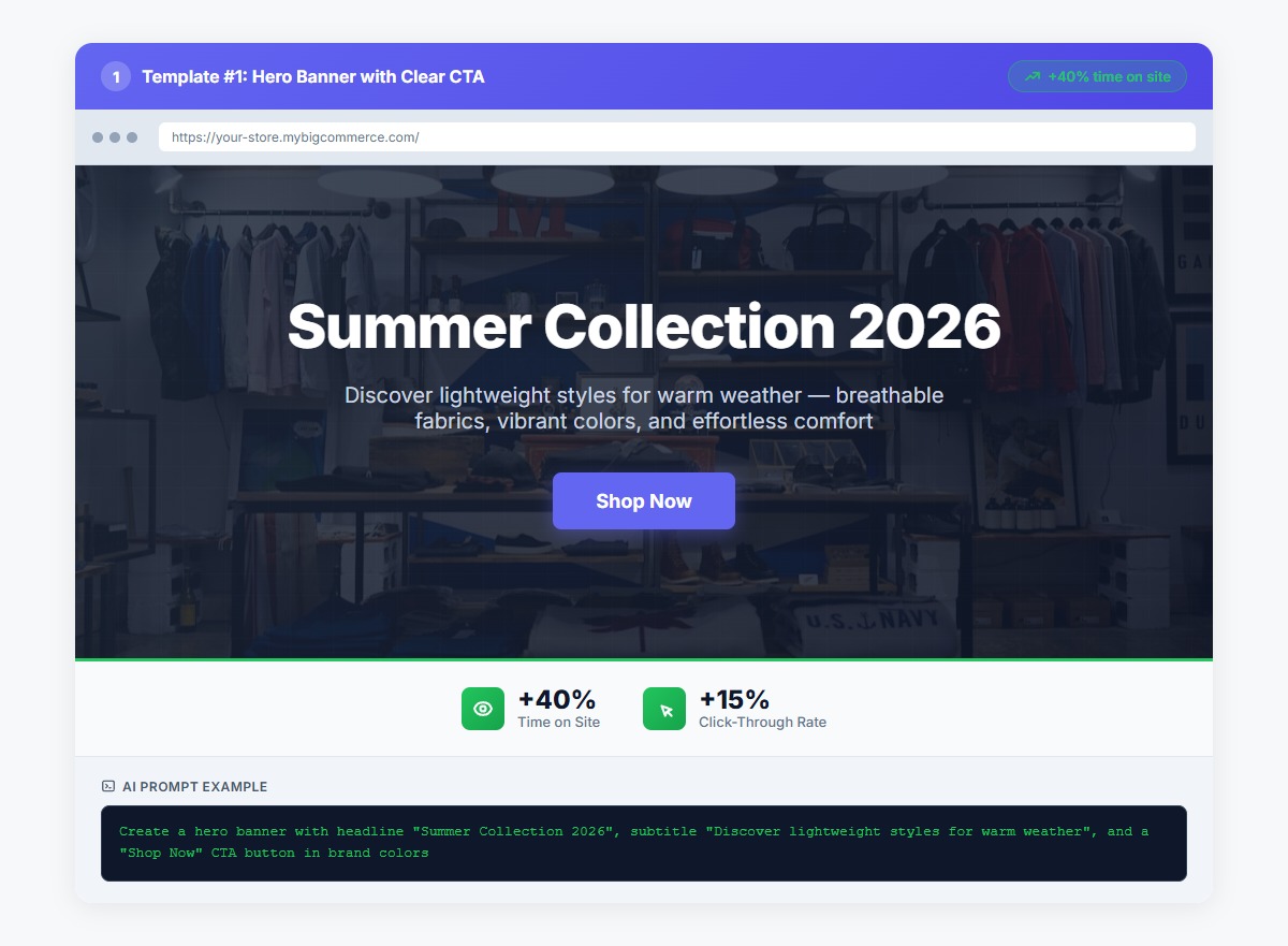 Hero Banner Template Preview