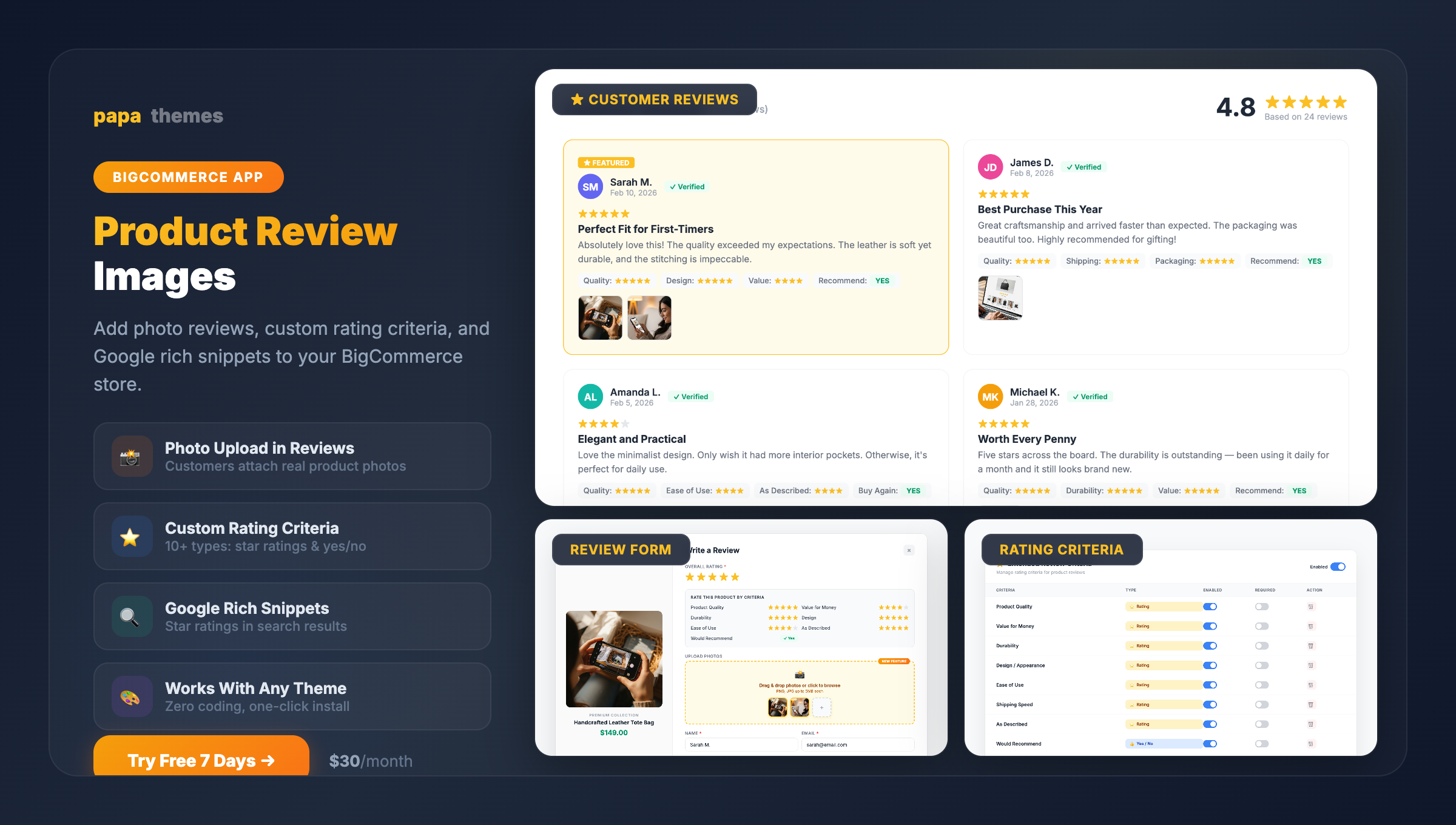 Product Review Images App