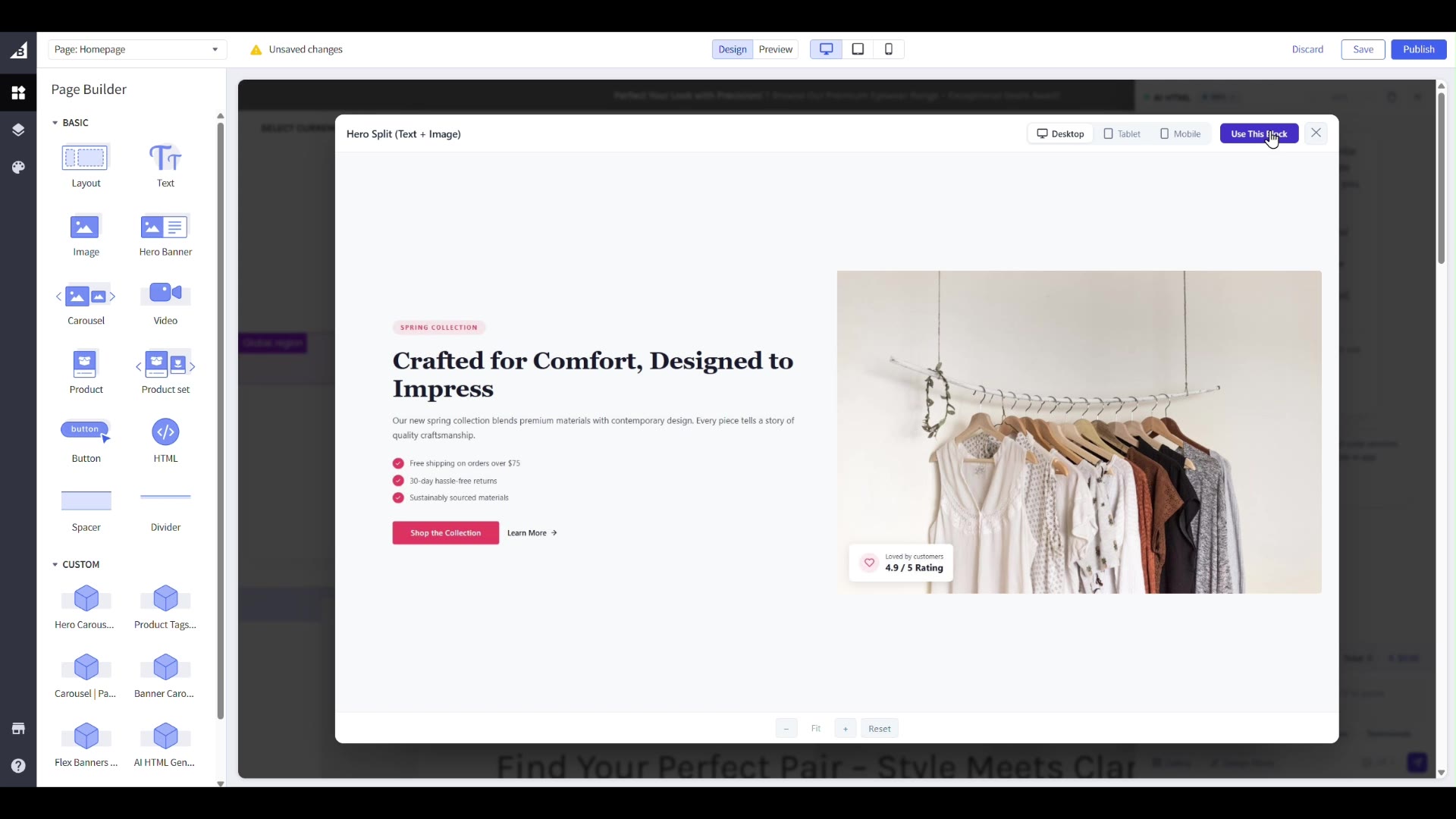 Method 2 — Edit any saved banner from the Gallery